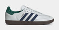 Exclusive Samba OG Mens Lifestyle Shoes (Core Black/Cloud White/Collegiate Green) — 4 — Front View