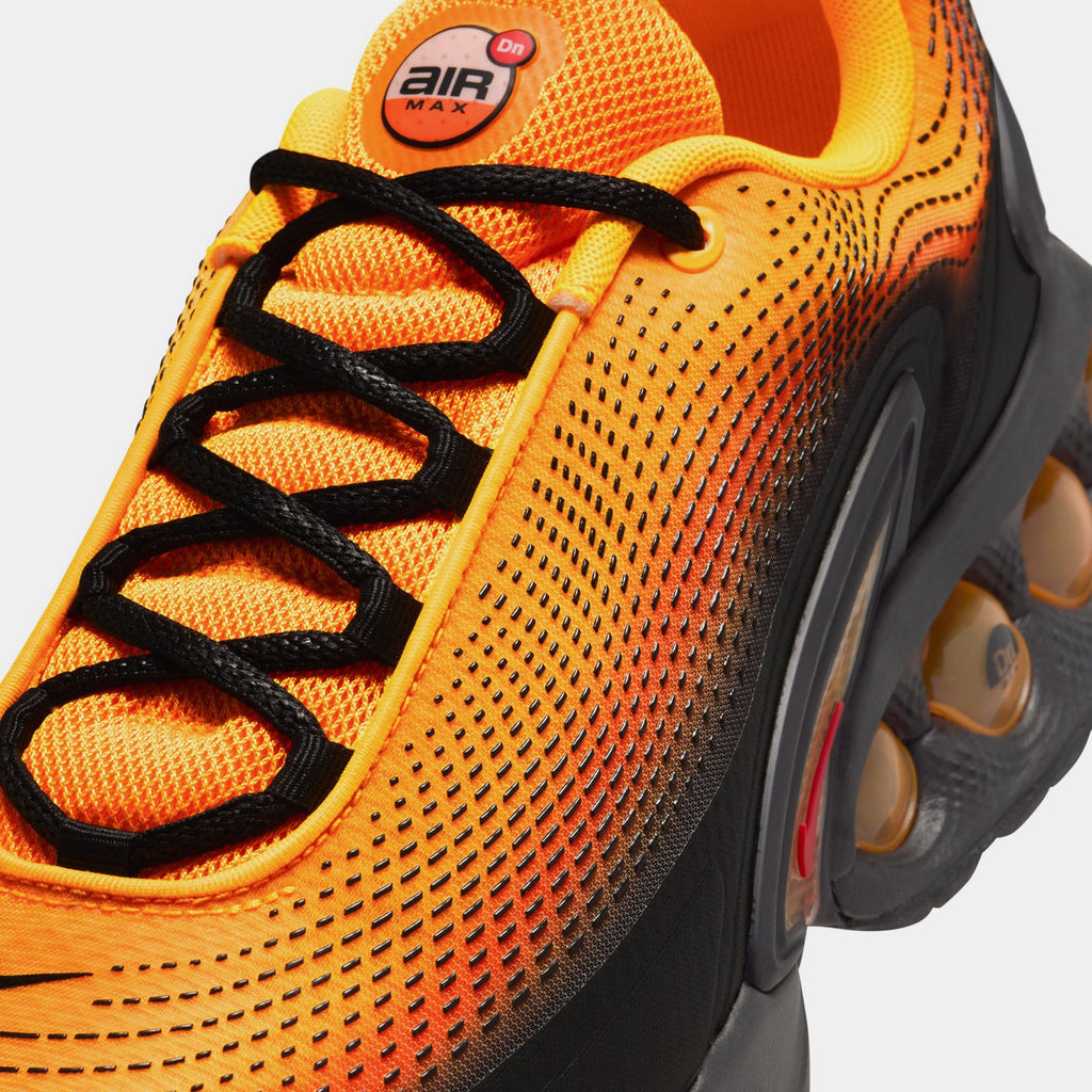 Exclusive Air Max DN SE Laser Orange Mens Running Shoes (Laser Orange/Comet Red/Black) — 6 — Side View