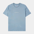 Exclusive Air EMB Mens Short Sleeve Shirt (Blue/White) — S — Front View