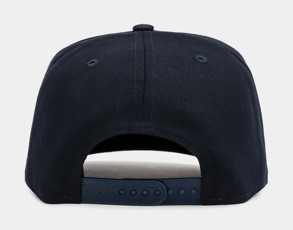 Exclusive New York Yankees Classic 950AF Snapback Mens Hat (Navy/White) — OS — Side View