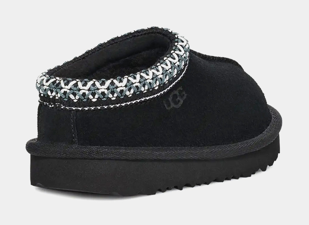 Exclusive Tasman II Infant Toddler Sandals (Black) — 6C — Side View