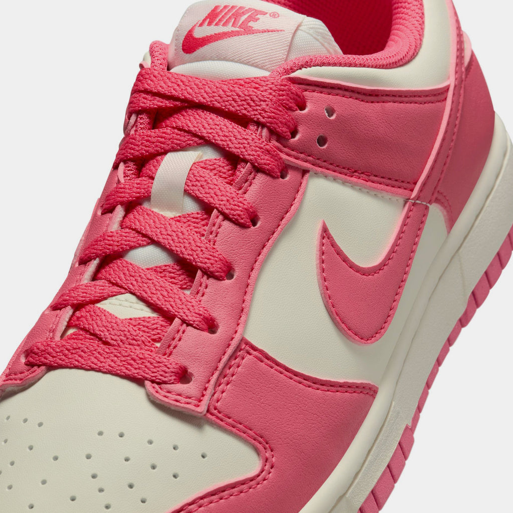 Exclusive Dunk Low Womens Lifestyle Shoes (Aster Pink/Sail) — 5 — Side View