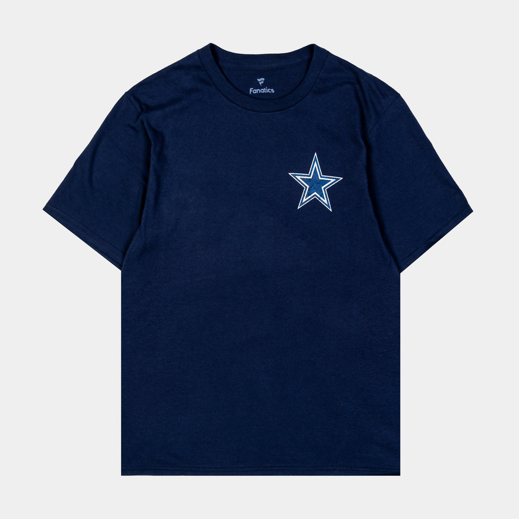 Exclusive Full Range Mens Short Sleeve Shirt (Navy) — S — Front View