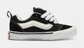 Exclusive Knu Skool Grade School Skate Shoes (Black/White) — 3Y — Front View
