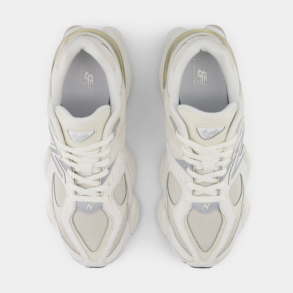 Exclusive 9060 Mens Running Shoes (Sea Salt/Moonbeam) — 4 — Back View