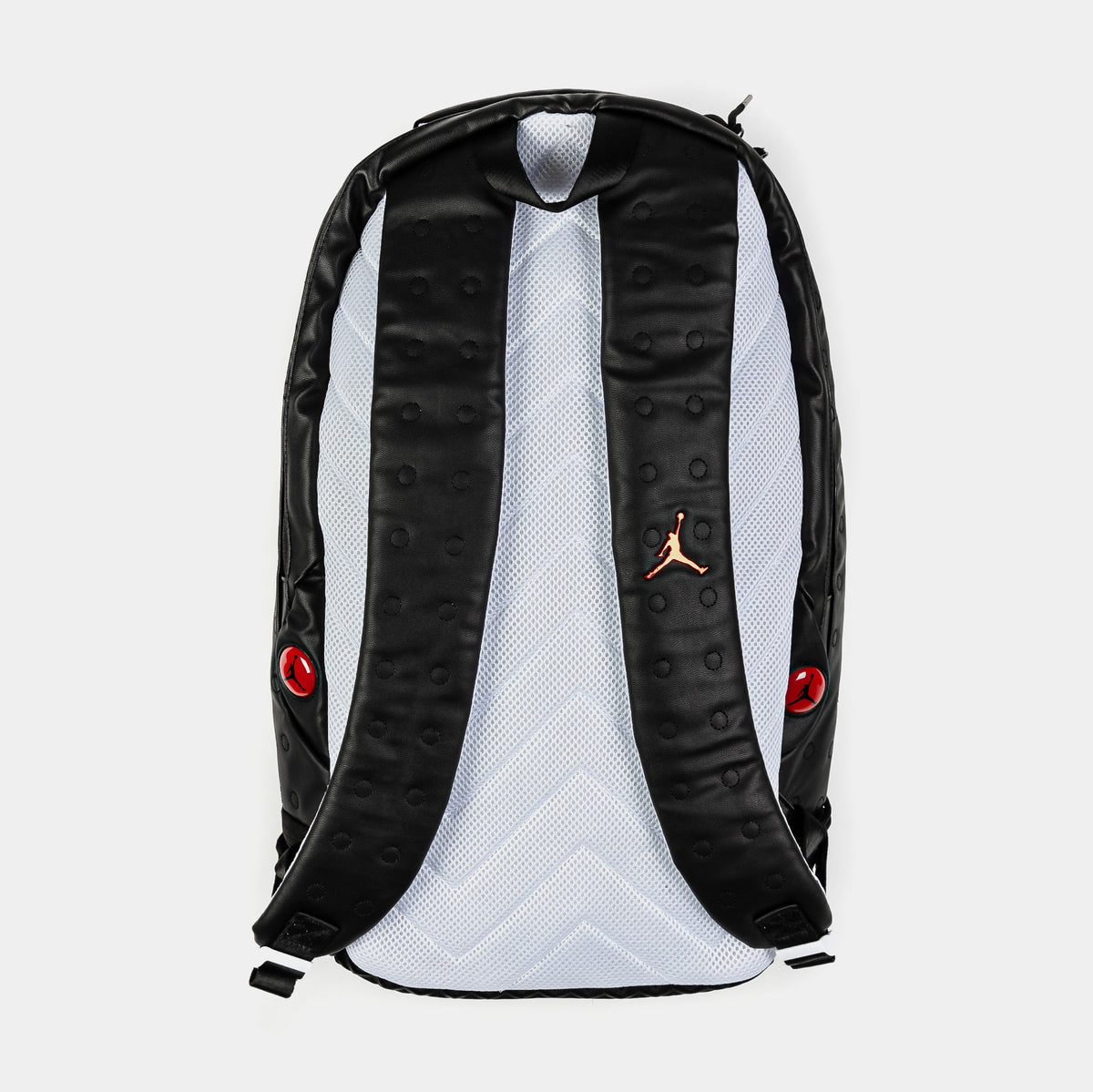 Exclusive Air Jordan 13 Retro Mens Backpack (Black/White) — OS — Side View