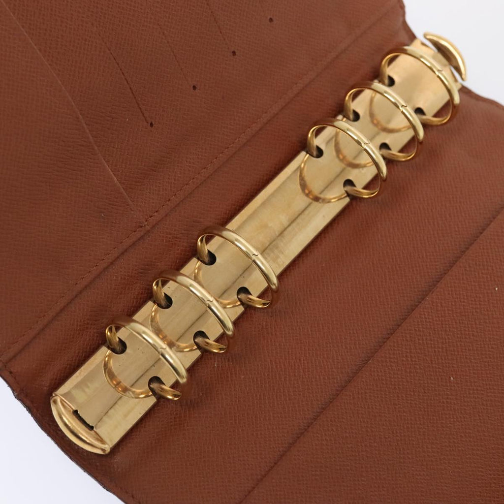 Louis Vuitton Agenda Cover Brown Canvas Wallet  (Pre-Owned)