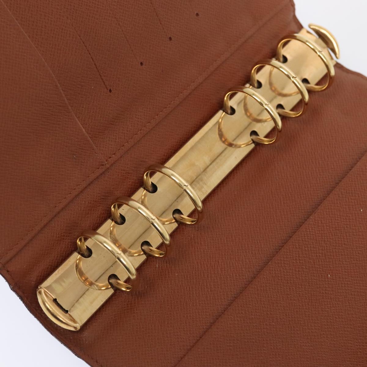 Louis Vuitton Agenda Cover Brown Canvas Wallet  (Pre-Owned)