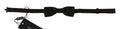 Dolce & Gabbana Black Polka Dots Silk Adjustable Neck Papillon Men Bow Men's Tie