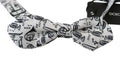 Dolce & Gabbana White Instruments Adjustable Neck Papillon Men Bow Men's Tie