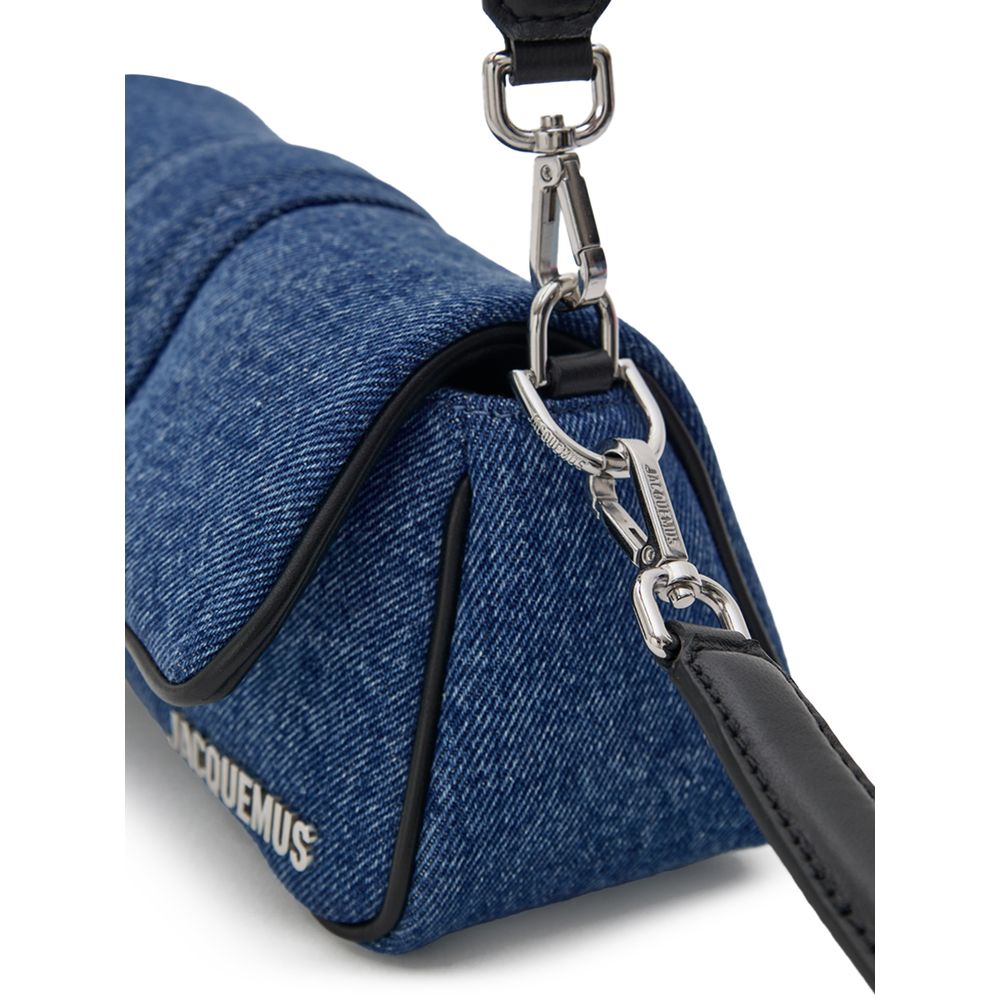 Jacquemus Blue Cotton Women's Handbag