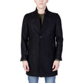 Mulish Black Polyester Men's Coat