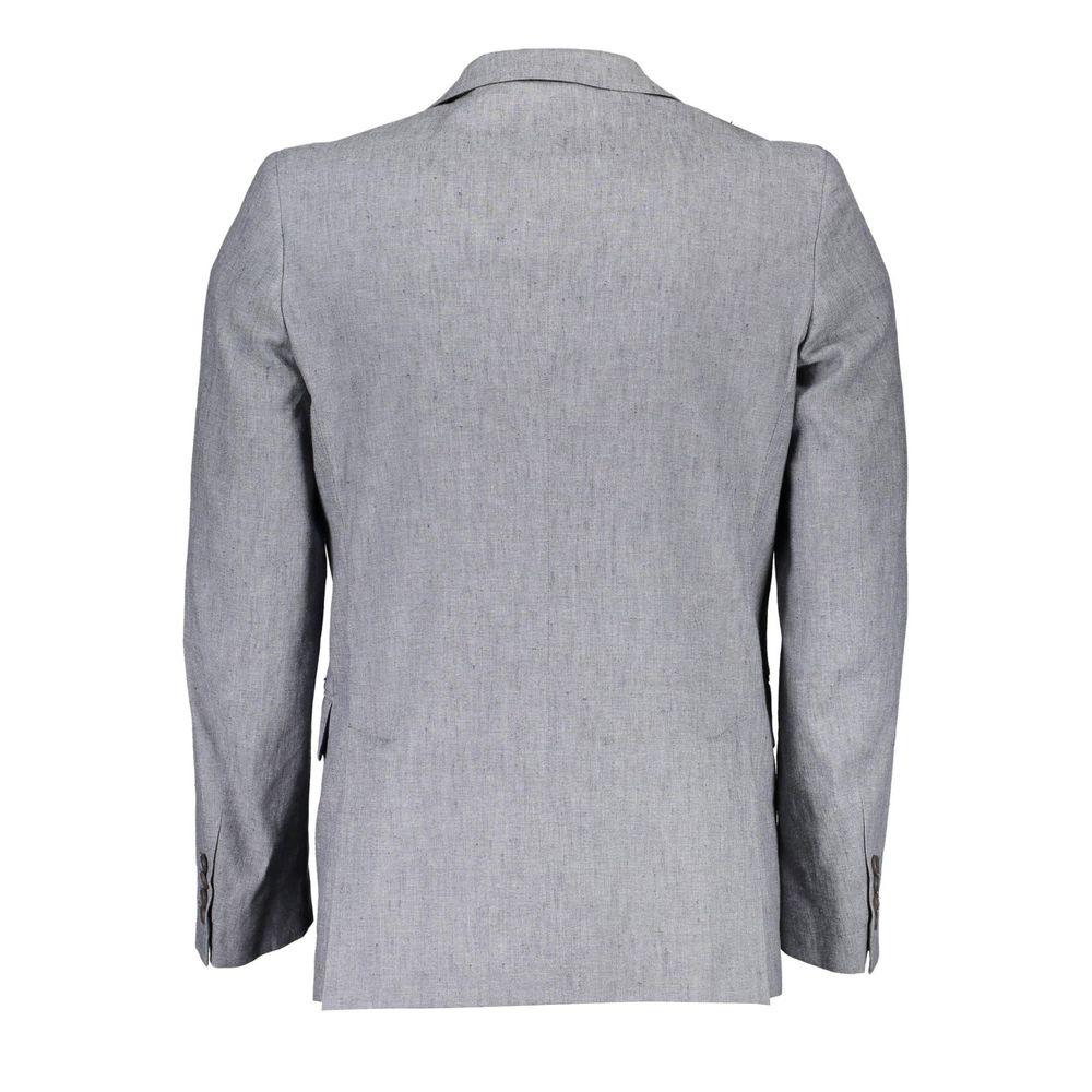 Gant Gray Cotton Men's Blazer