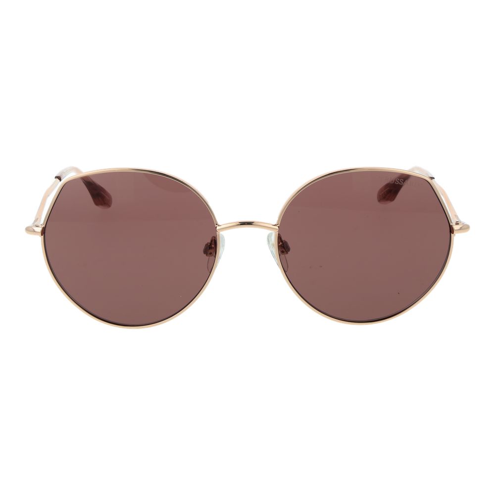 Trussardi Gold Metal Women's Sunglasses