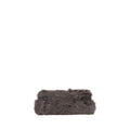 Brunello Cucinelli Brown Fur Clutch Women's Bag