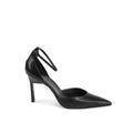 Calvin Klein Black Leather Women's Pumps