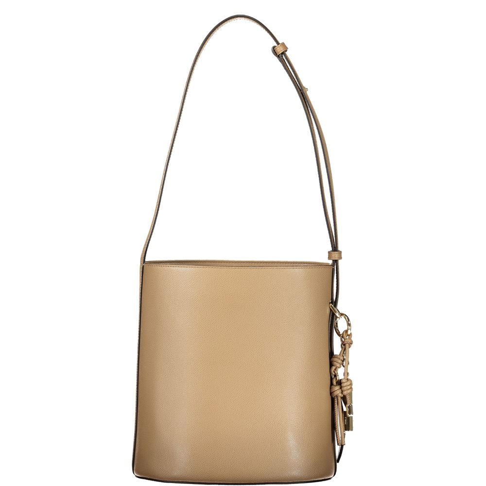 Furla Marrone Leather Woman Bucket Women's Bag