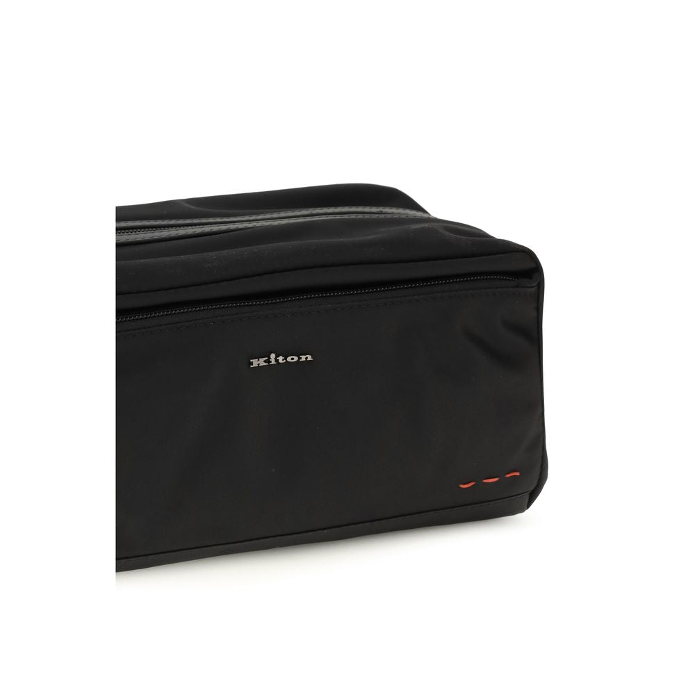 Kiton Black Nylon Other Men's Accessories