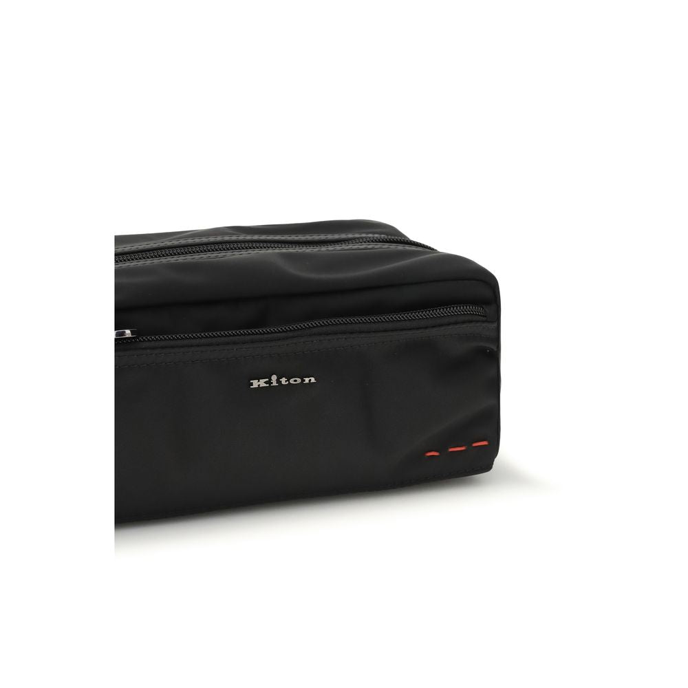 Kiton Black Nylon Other Men's Accessories