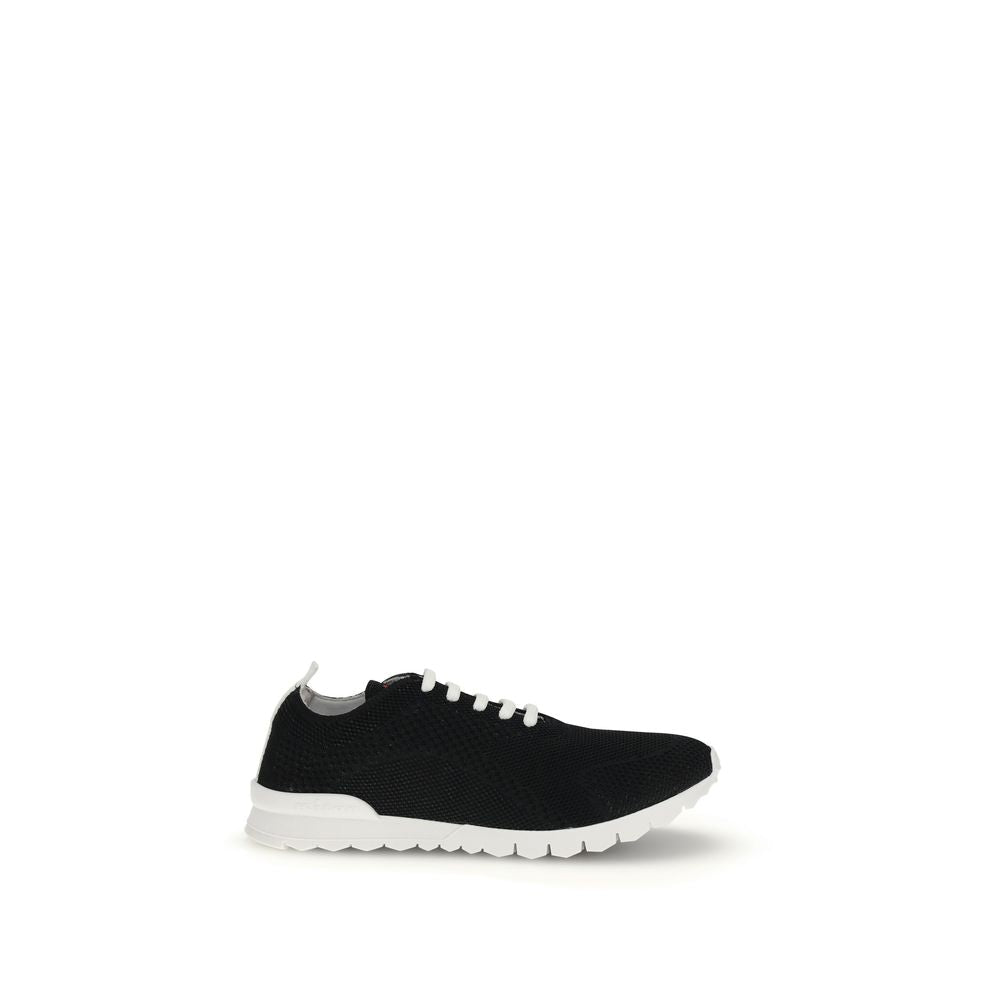 Kiton Black Rubber Athletic Men's Sneakers