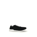 Kiton Black Rubber Athletic Men's Sneakers