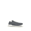 Kiton Gray Rubber Athletic Men's Sneakers