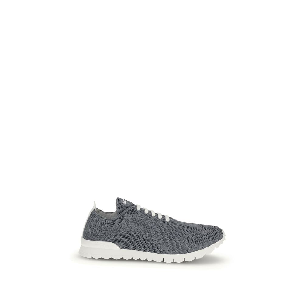 Kiton Gray Rubber Athletic Men's Sneakers