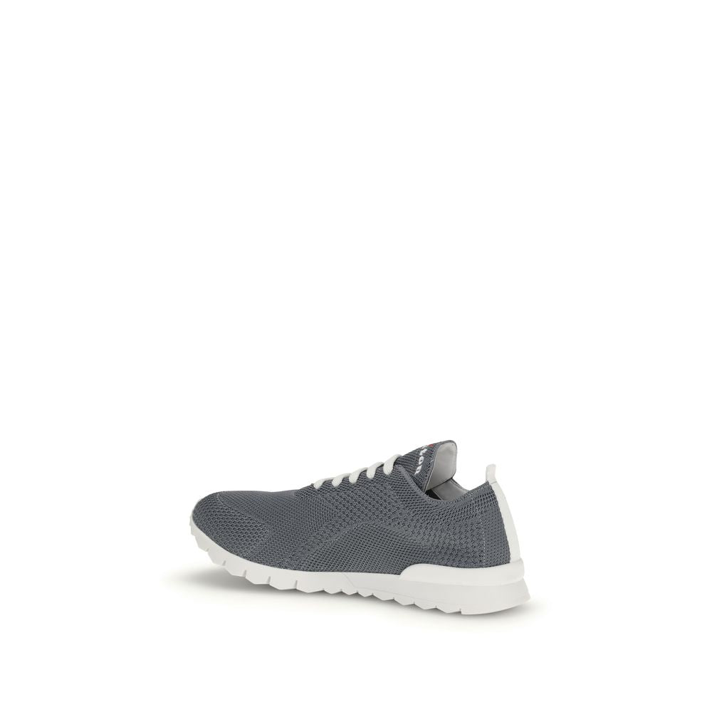 Kiton Gray Rubber Athletic Men's Sneakers