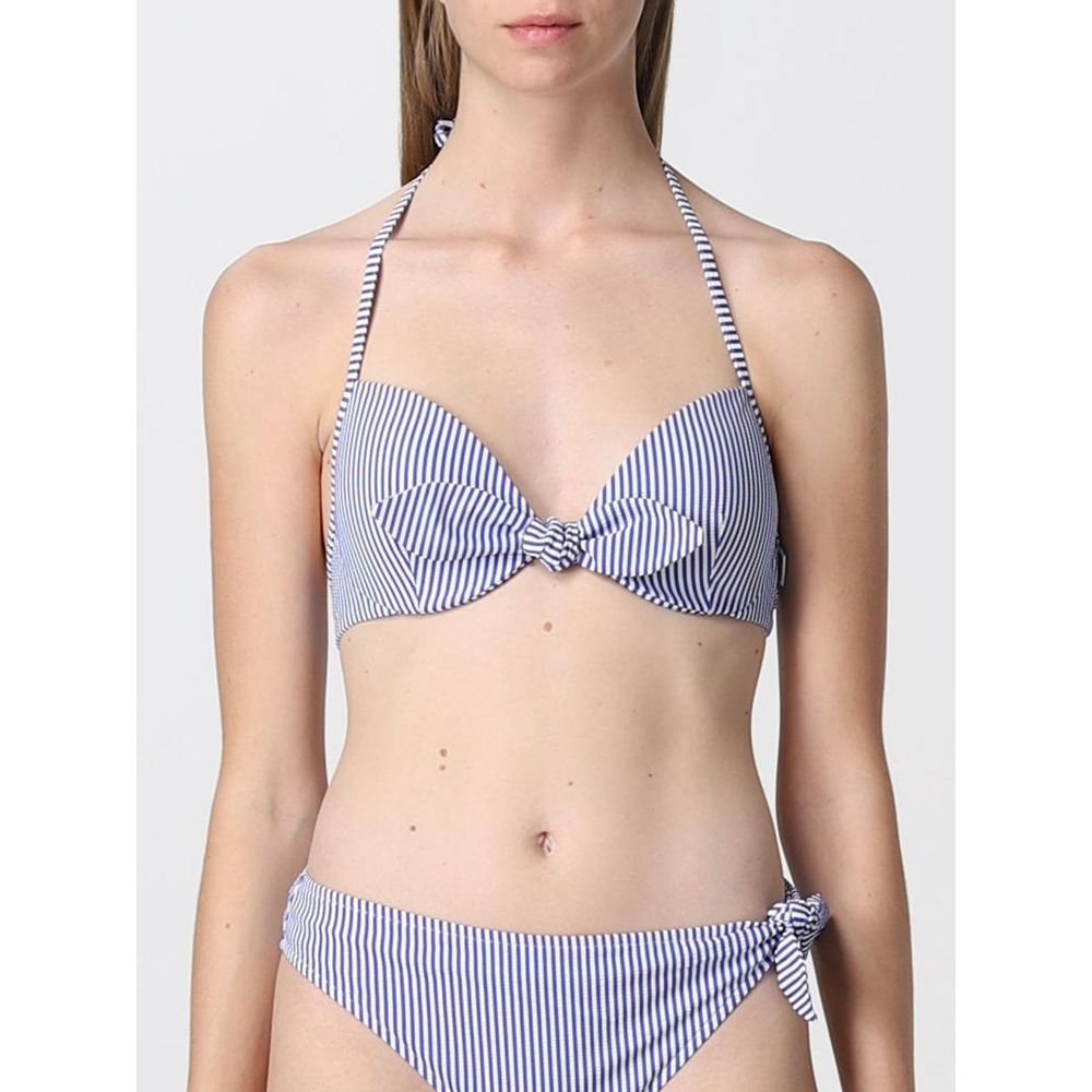 Moschino Blue Polyester Women's Bikini