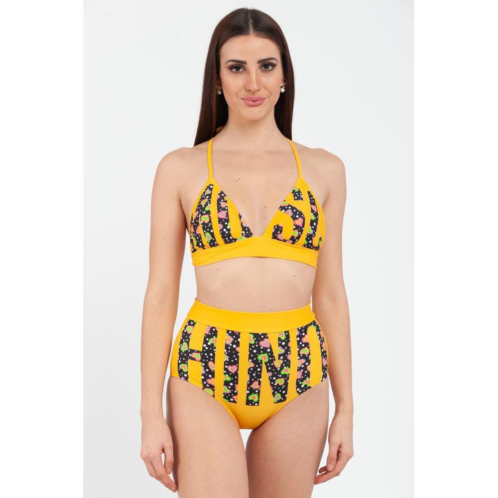 Moschino Yellow Polyester Women's Bikini