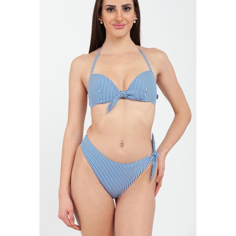 Moschino Blue Polyester Women's Bikini