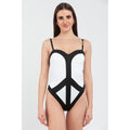 Moschino White Polyamide One-Piece Women's Swimsuit