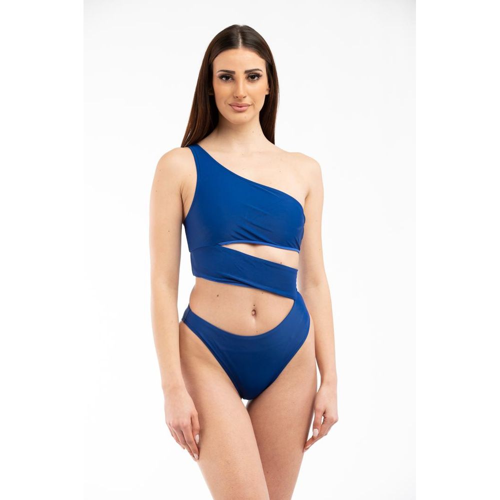 Moschino Blue Polyamide One-Piece Women's Swimsuit