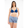 Moschino Blue Polyester Swim Women's Shorts