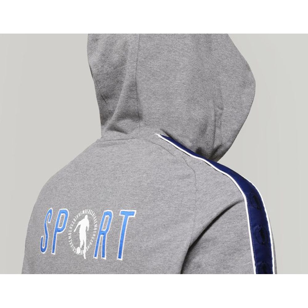 Bikkembergs Gray Cotton Men's Sweatshirt