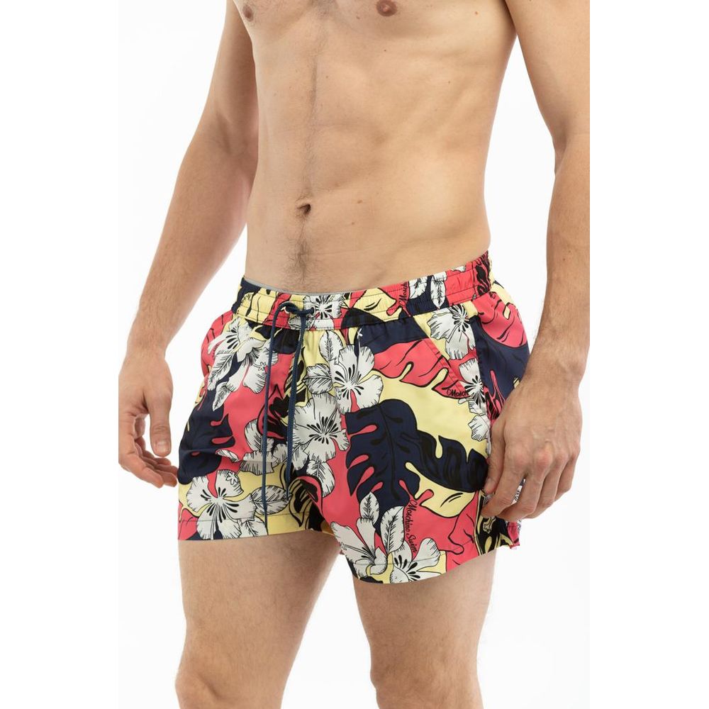 Moschino Multicolor Polyester Swim Men's Shorts