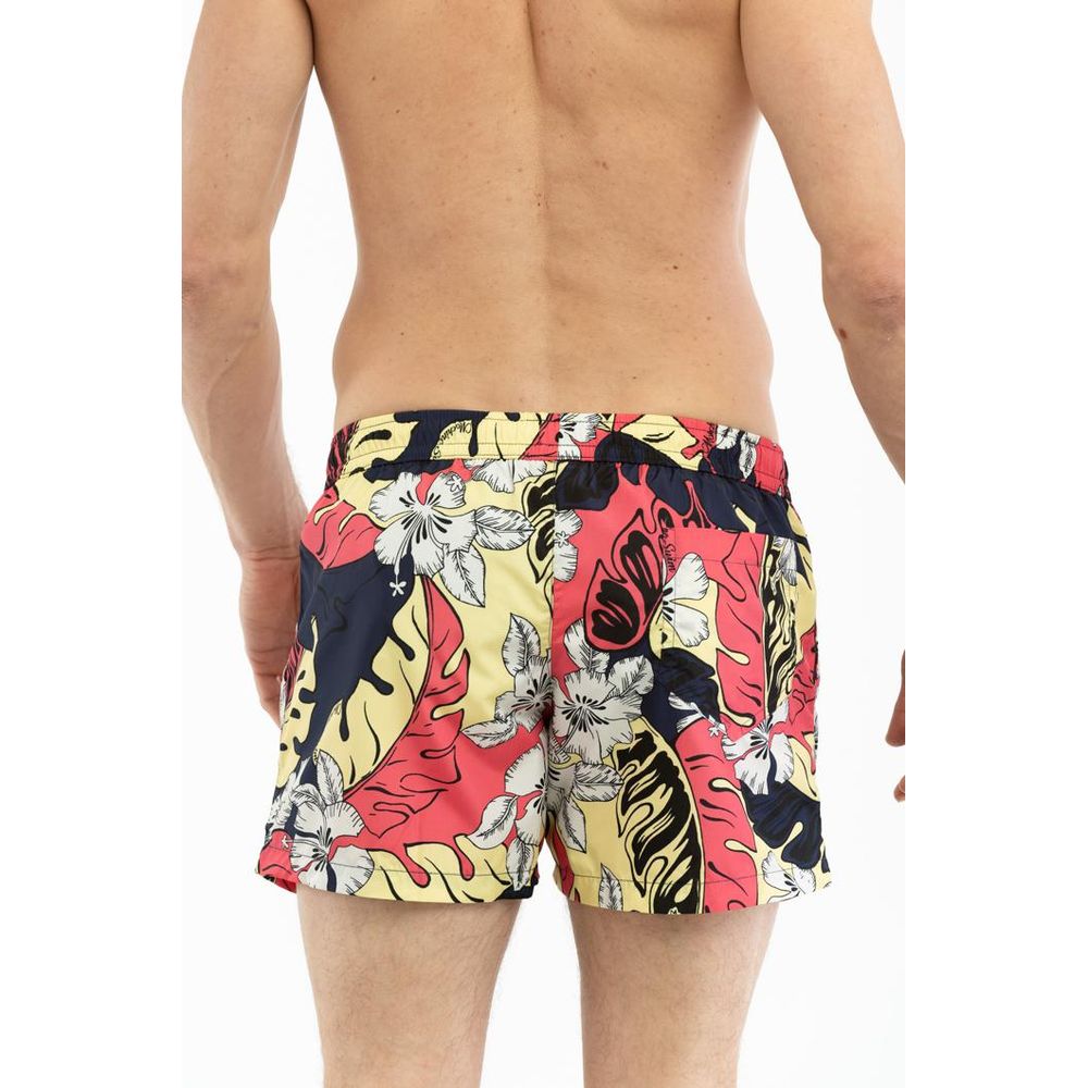 Moschino Multicolor Polyester Swim Men's Shorts
