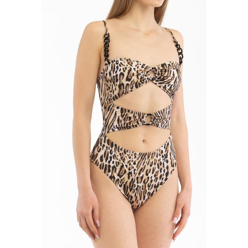 Moschino Multicolor Polyester One-Piece Women's Swimsuit