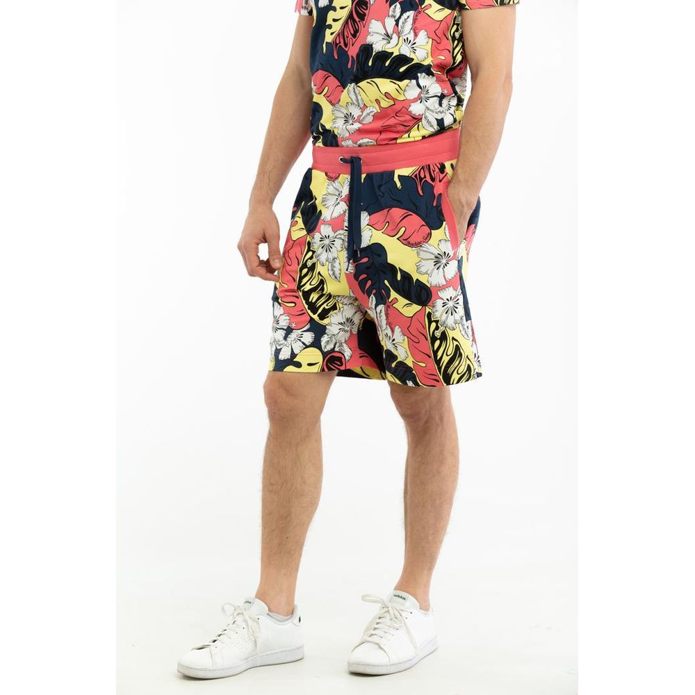 Moschino Multicolor Cotton Swim Men's Shorts