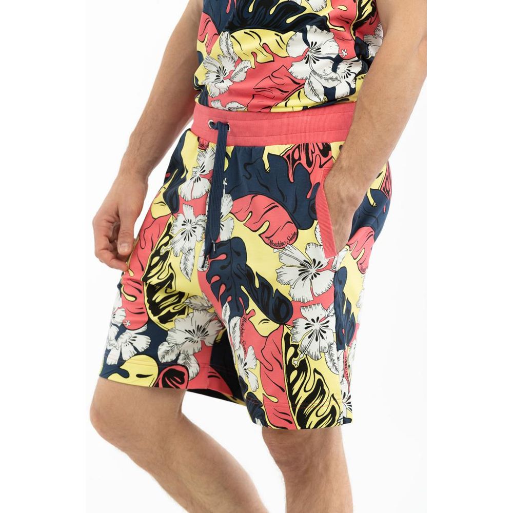 Moschino Multicolor Cotton Swim Men's Shorts