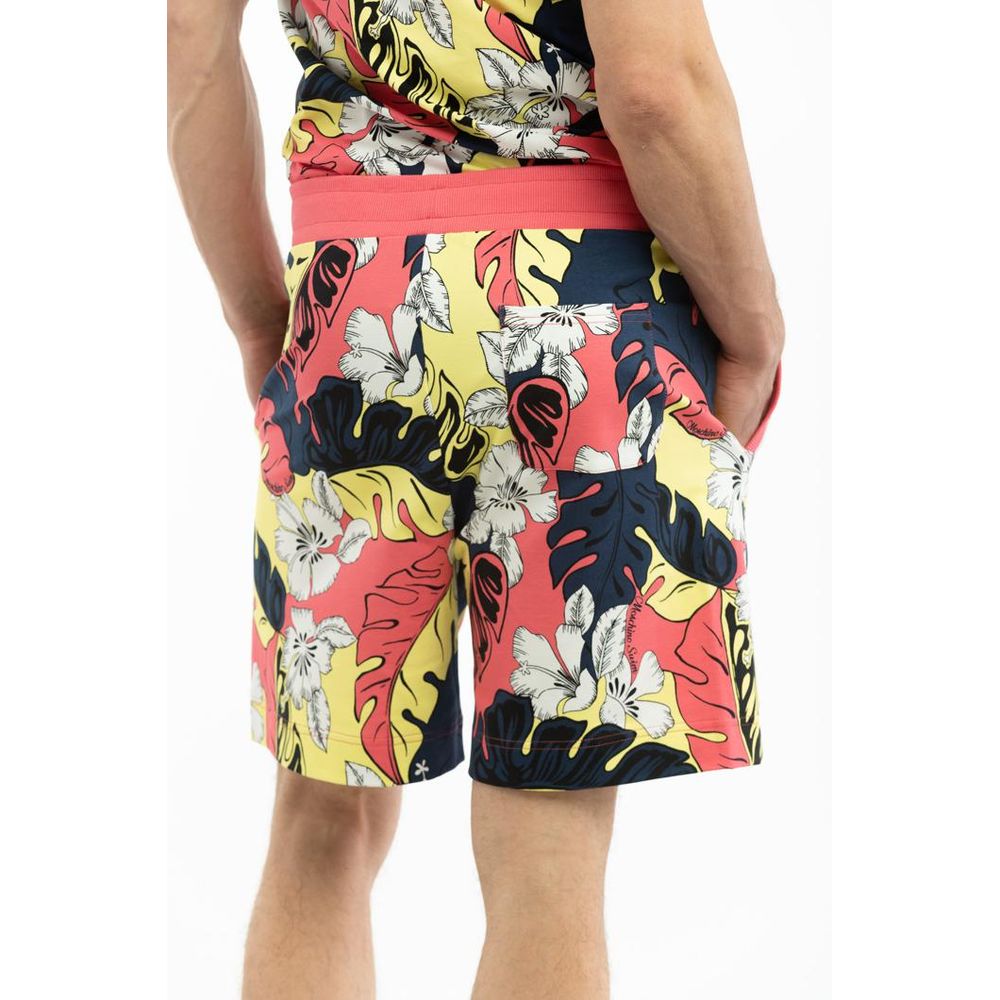 Moschino Multicolor Cotton Swim Men's Shorts