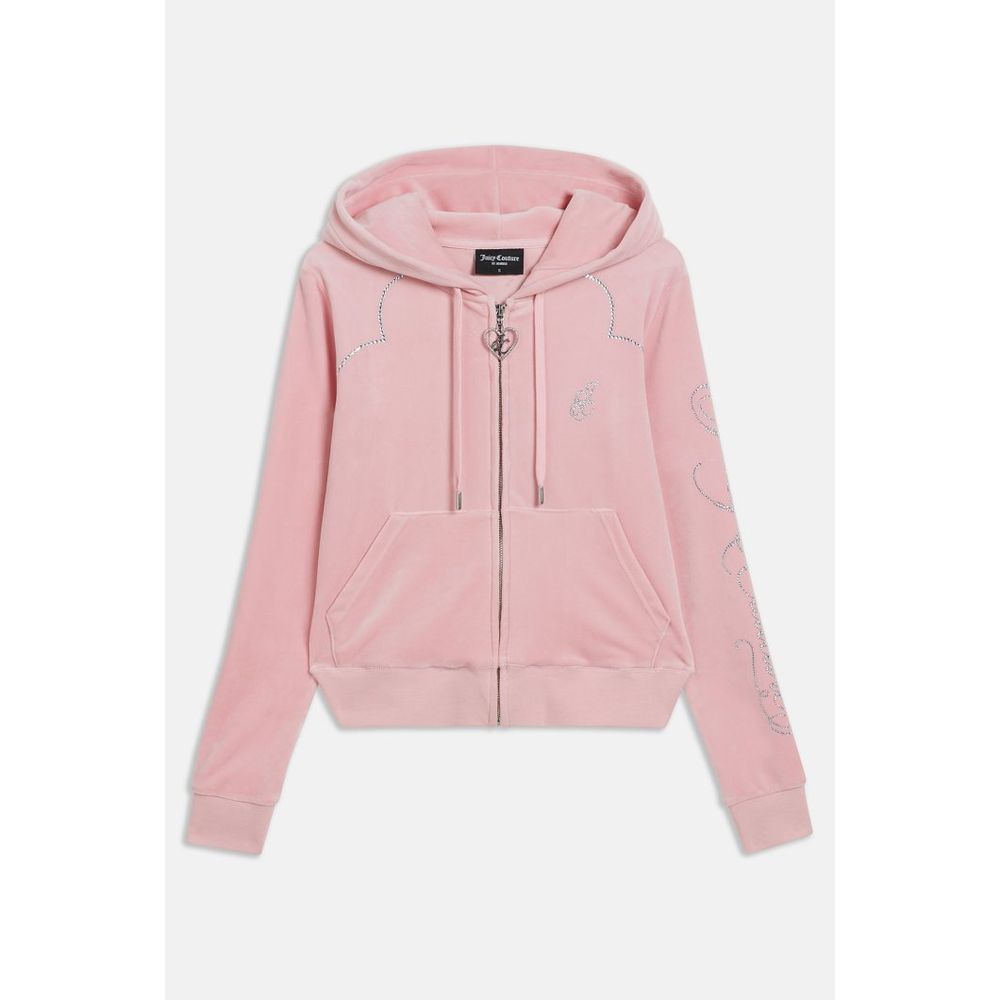 Juicy Couture Pink Polyester Women's Sweatshirt