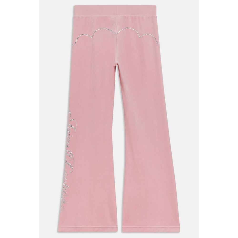 Juicy Couture Pink Polyester Casual Women's Pants