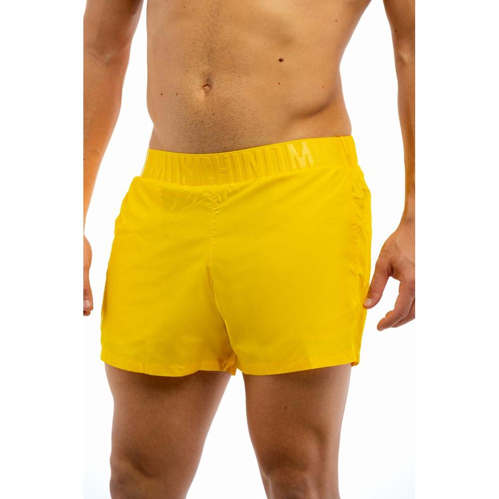 Moschino Bicolor Polyester Swim Men's Shorts
