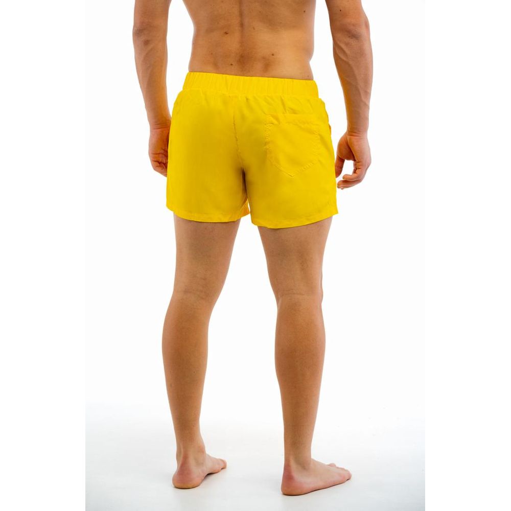 Moschino Bicolor Polyester Swim Men's Shorts