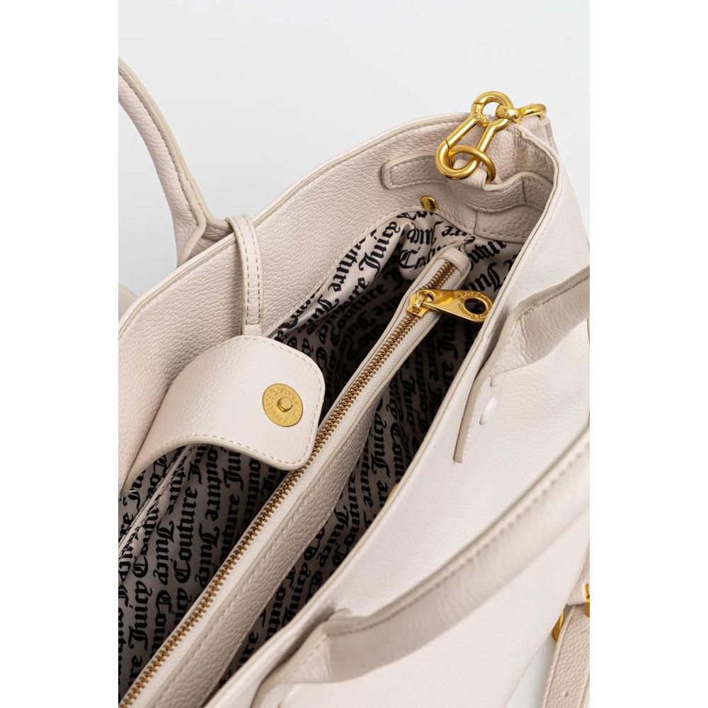 Juicy Couture White Polyethylene Women's Handbag