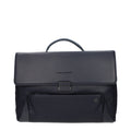 Piquadro Blue Leather Business And Laptop Men's Bag