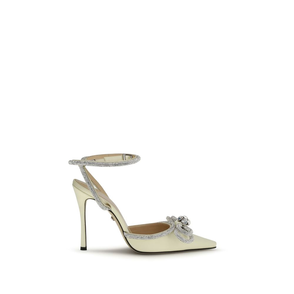 MACH & MACH Bicolor Silk High Heel Women's Pumps