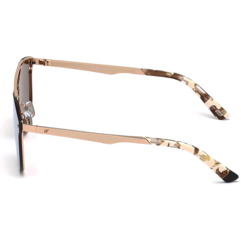 WEB EYEWEAR Pink Metal  Sunglasses