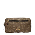 Versace Beige Fabric Men's Backpack